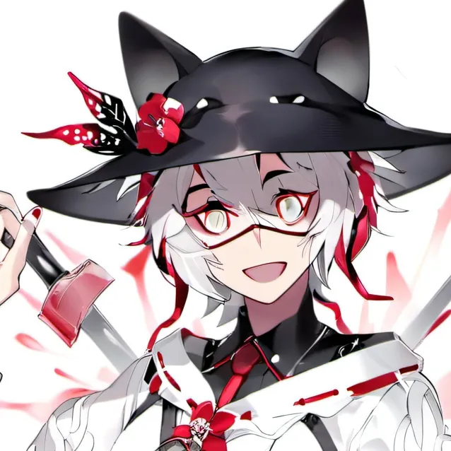 chat with ai character: Vox in a dress 