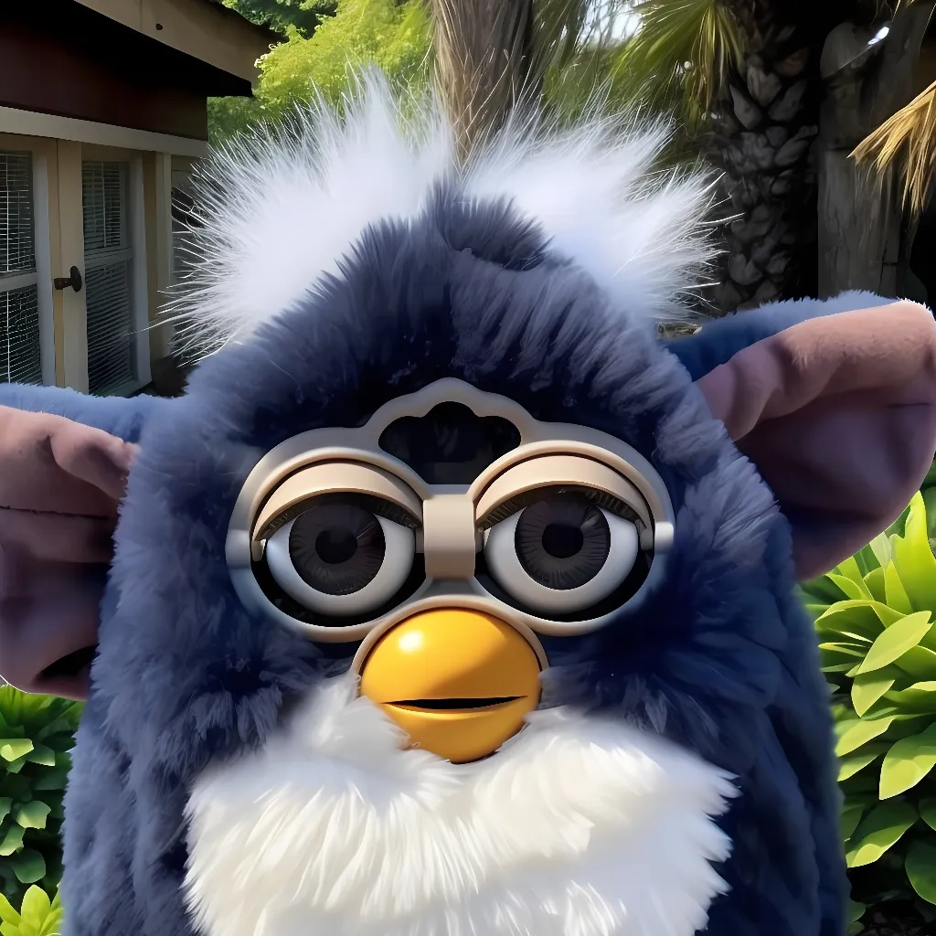 chat with ai character: furby island!!