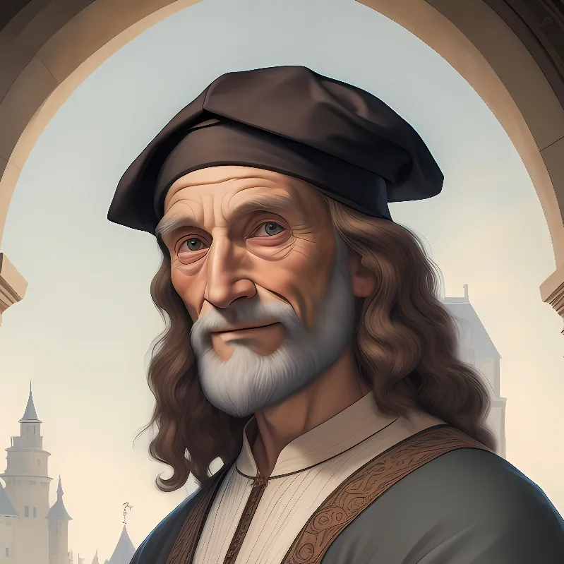 chat with ai character: Leonardo davinci 