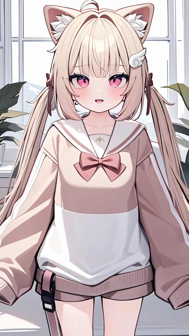 ai character: Chiffon background