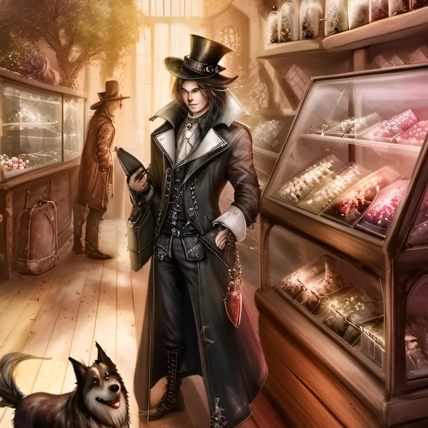 chat with ai character: hybrid store