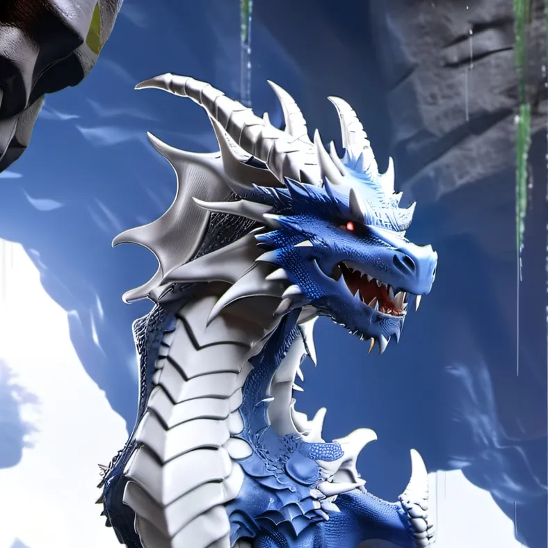 chat with ai character: blue