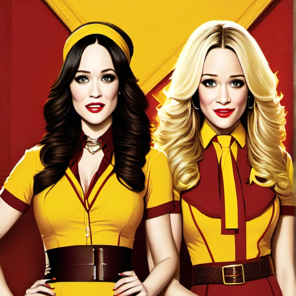 chat with ai character: two broke girls 