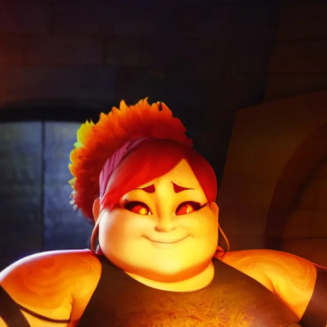 chat with ai character: Flame