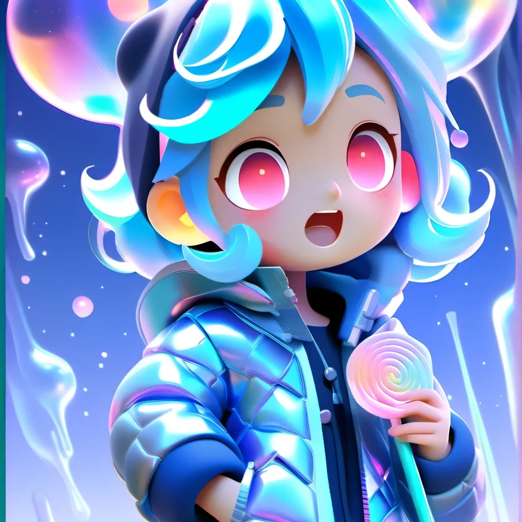 chat with ai character: take this lolipop