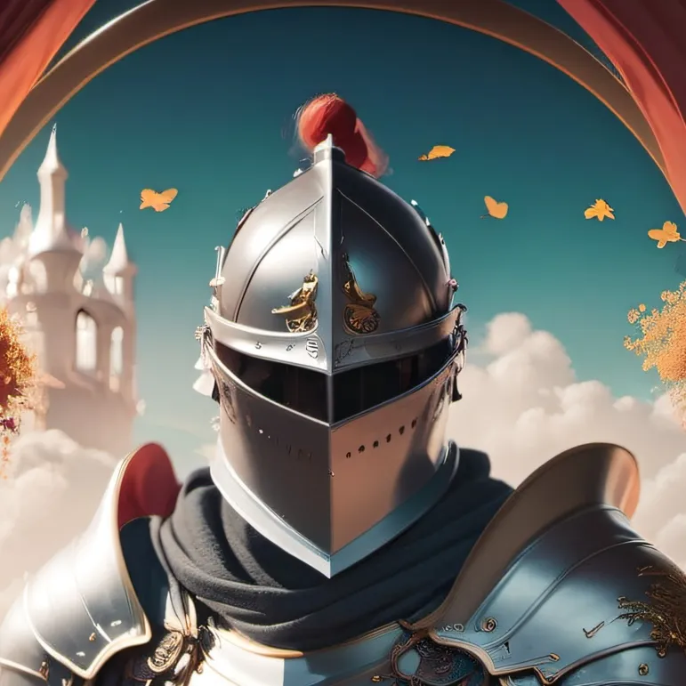 chat with ai character: a knight