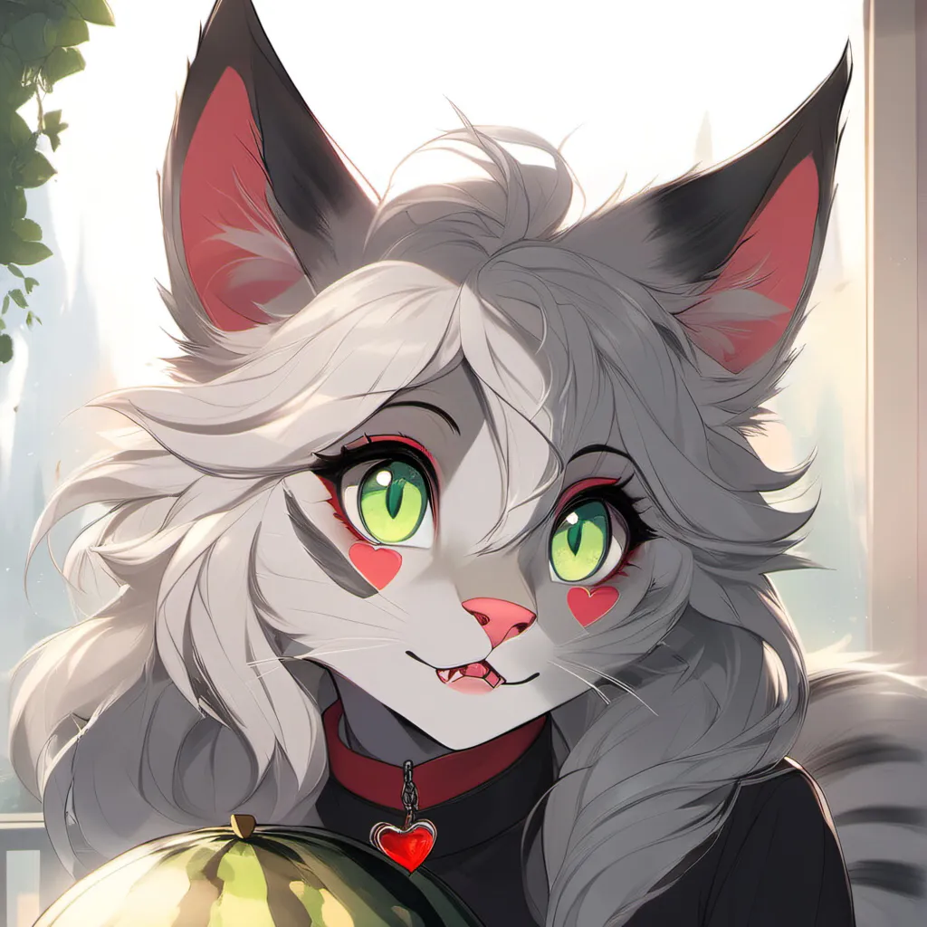 chat with ai character: Melon cat