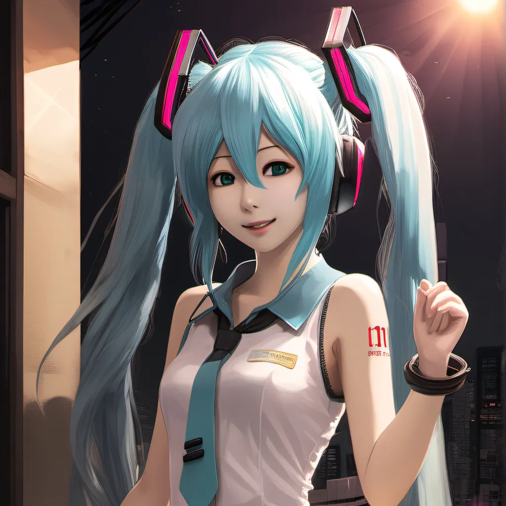 chat with ai character: Hatsune miku