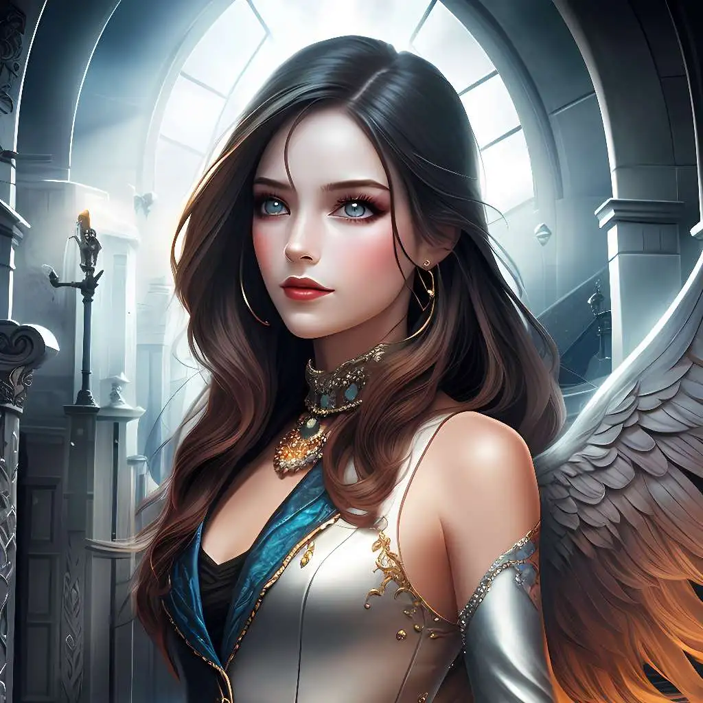chat with ai character: Lyra (Angel)