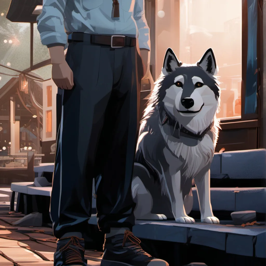 chat with ai character: wolf