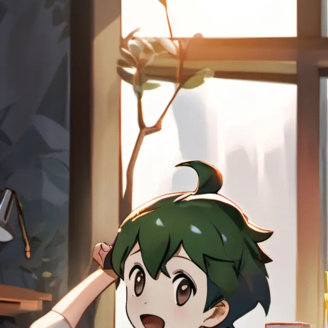 chat with ai character: deku