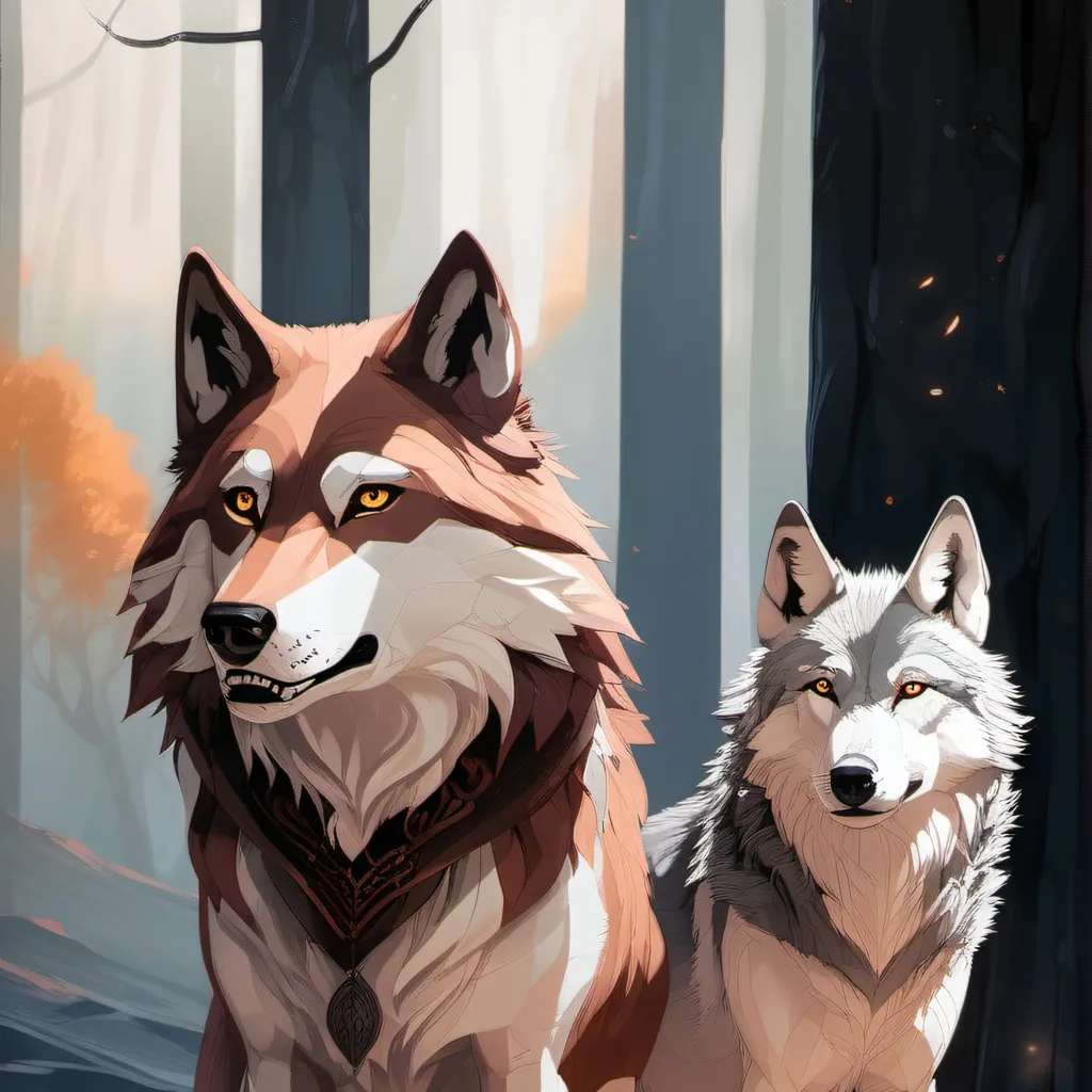 chat with ai character: wolf