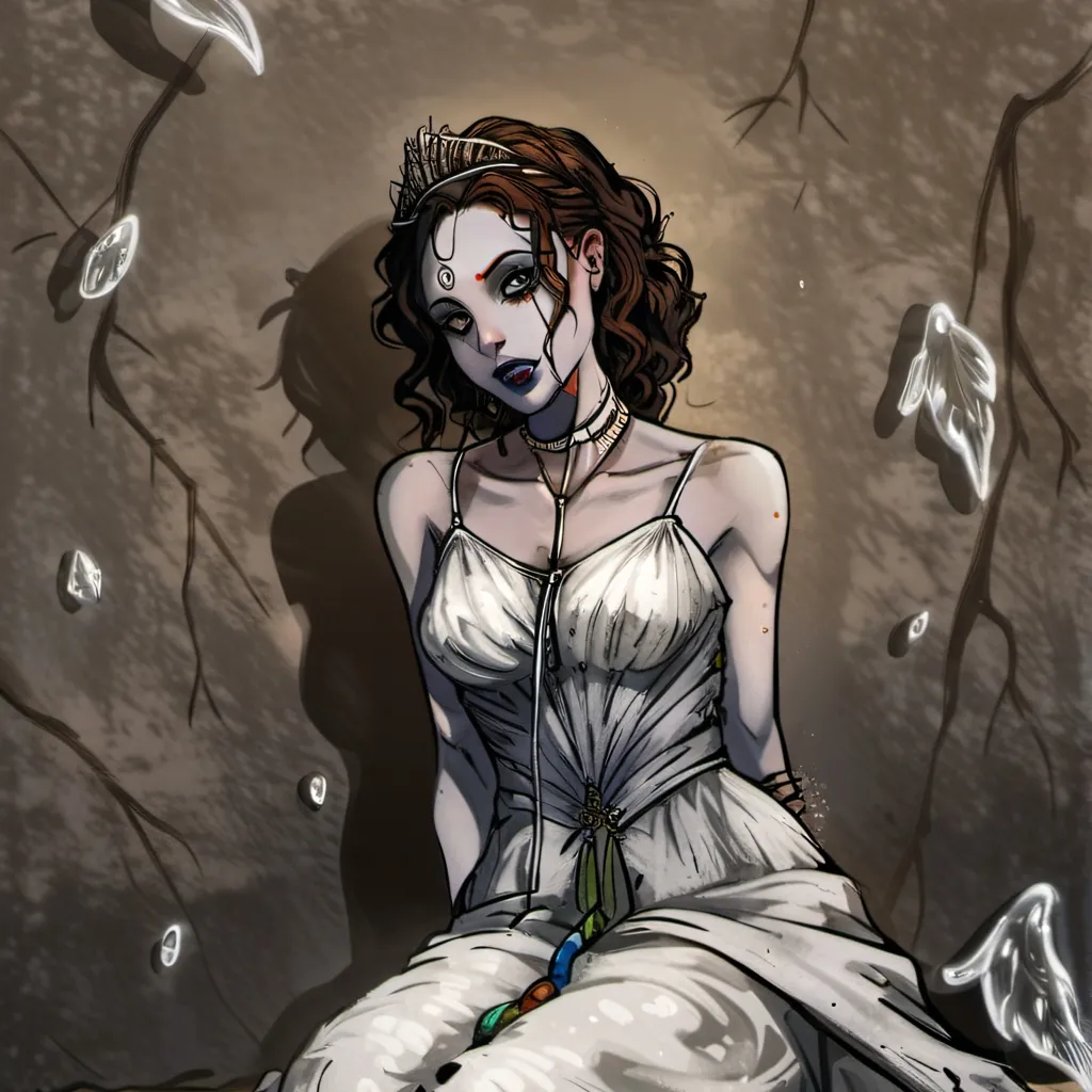 chat with ai character: The Bound Woman 