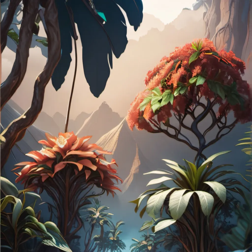 chat with ai character: Plant island