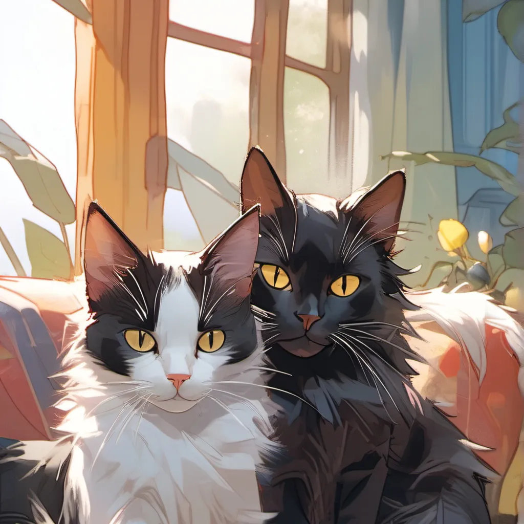 chat with ai character: Mia and Mittens