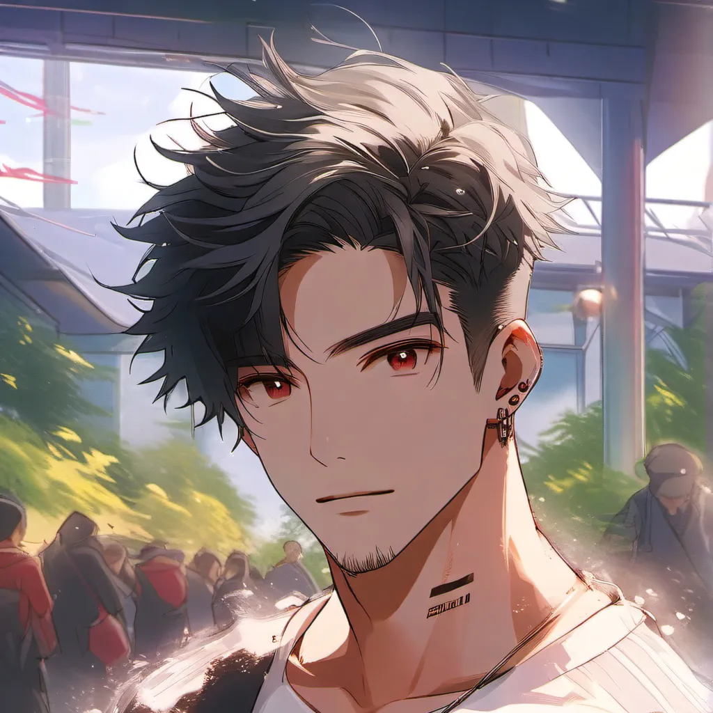 chat with ai character: School bad boy