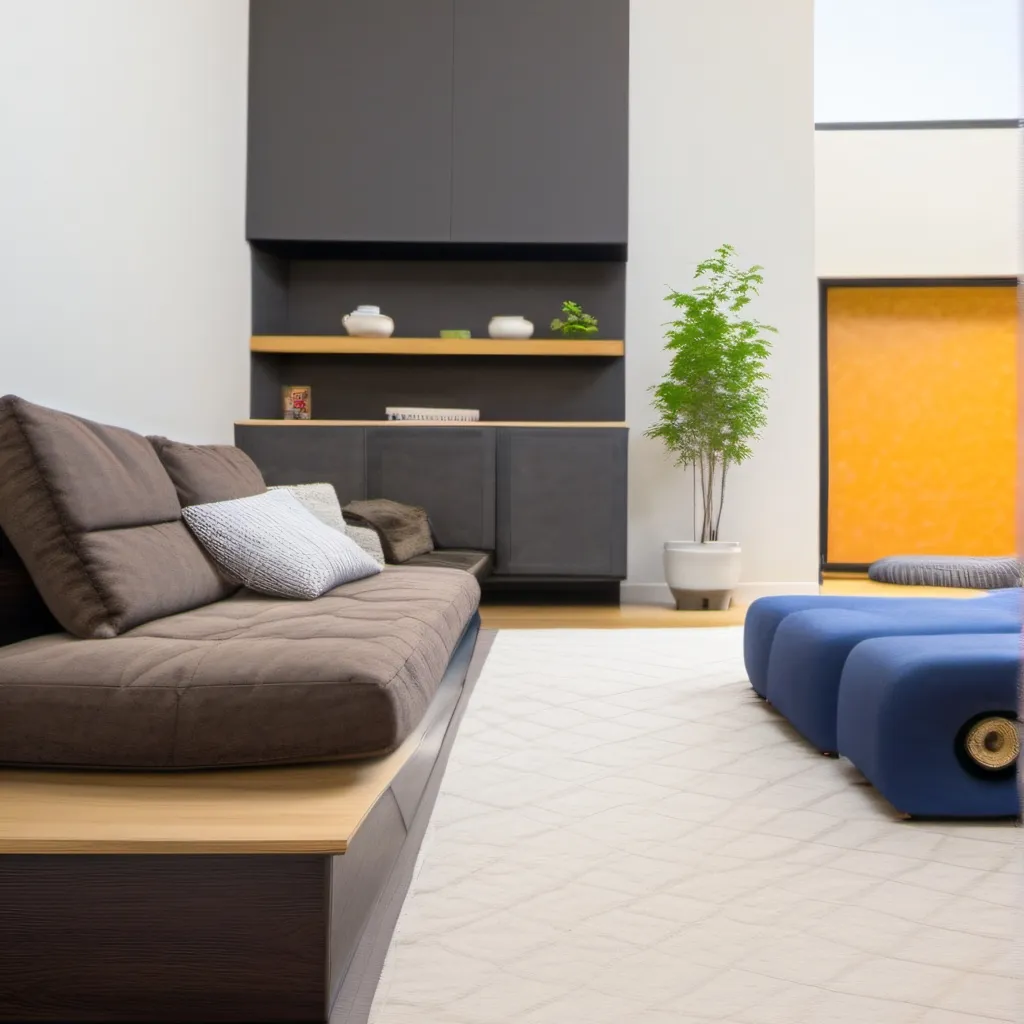 chat with ai character: Living Room