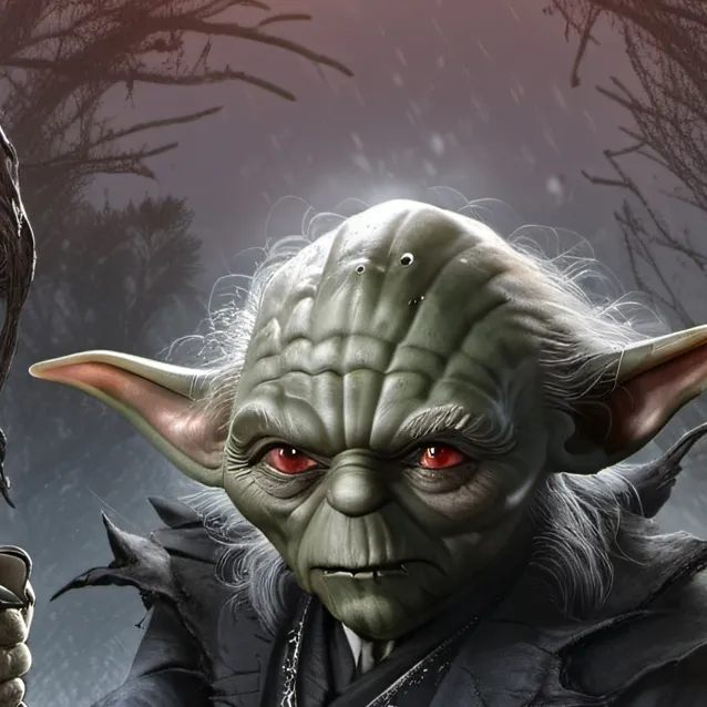 chat with ai character: Evil Yoda 