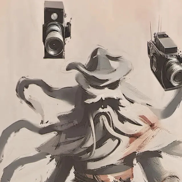 chat with ai character: Titan cameraman 