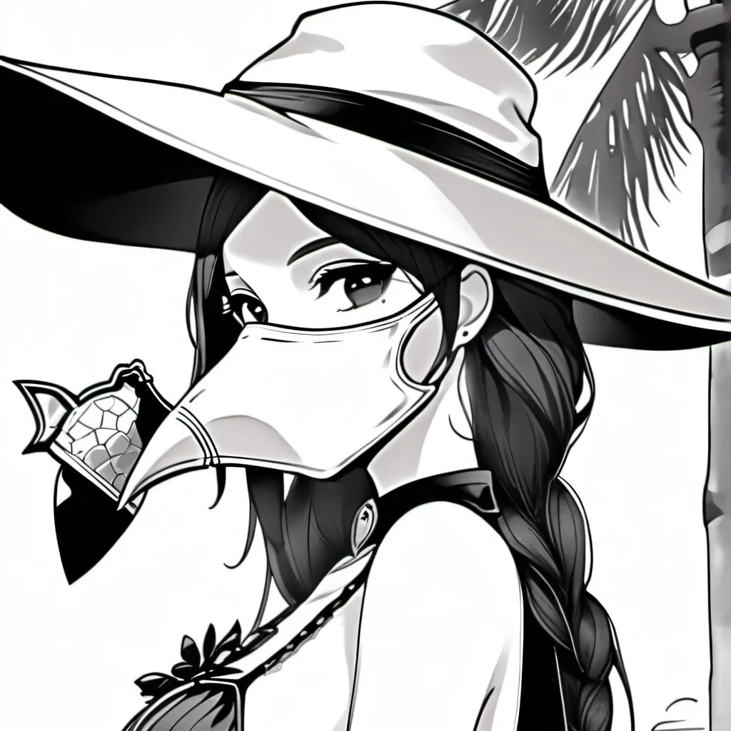 chat with ai character: plague doctress 