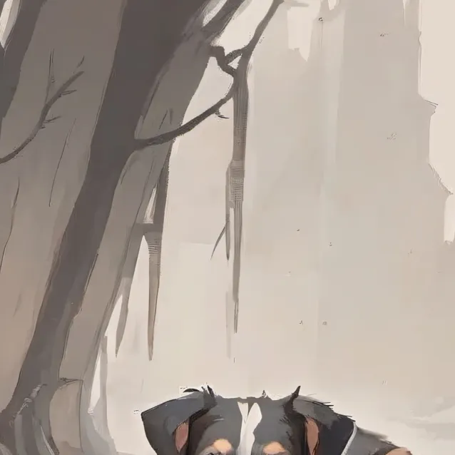 chat with ai character: dead dog