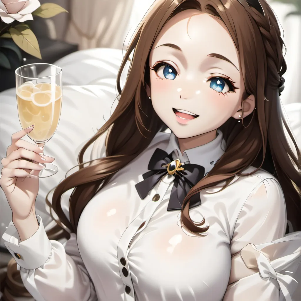 chat with ai character: flirting nezuko 