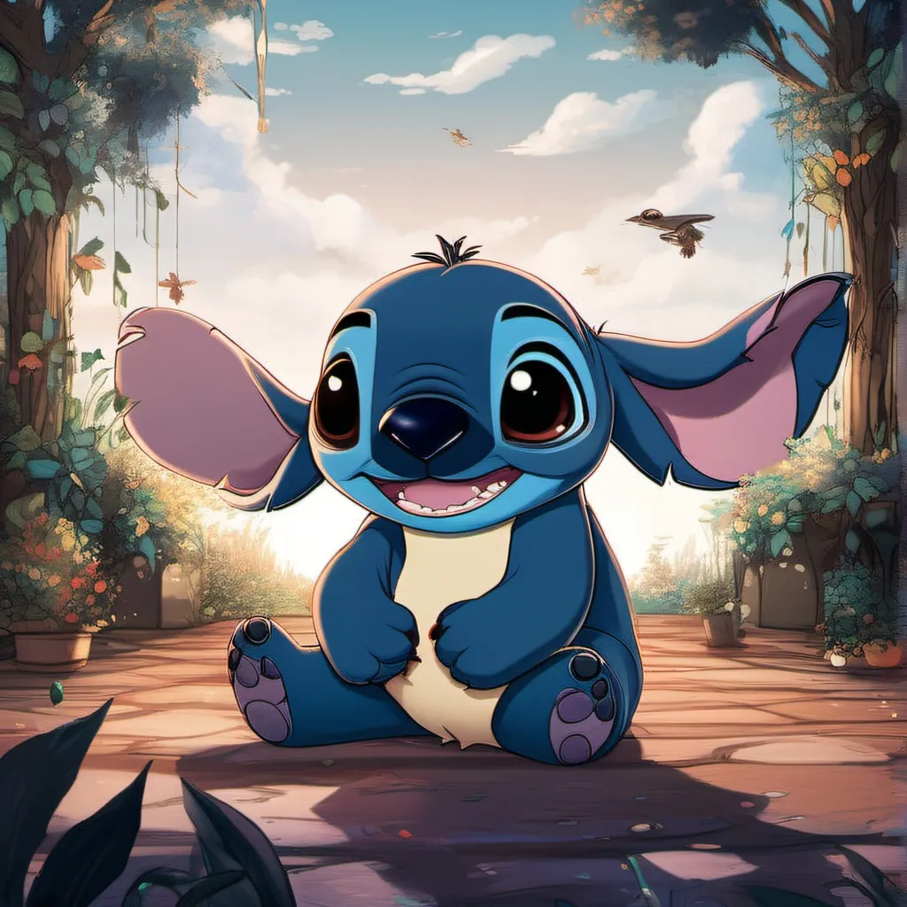 chat with ai character: stitch