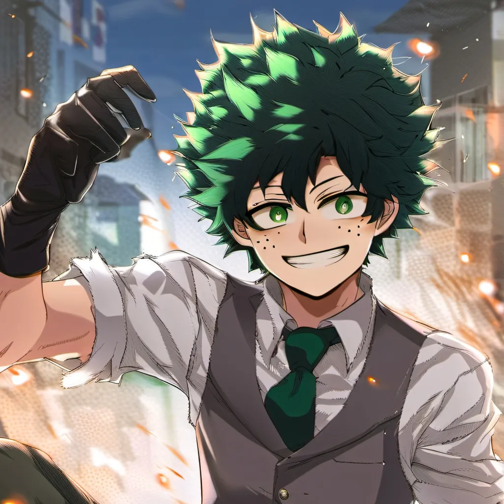 chat with ai character: Izuku midoryia