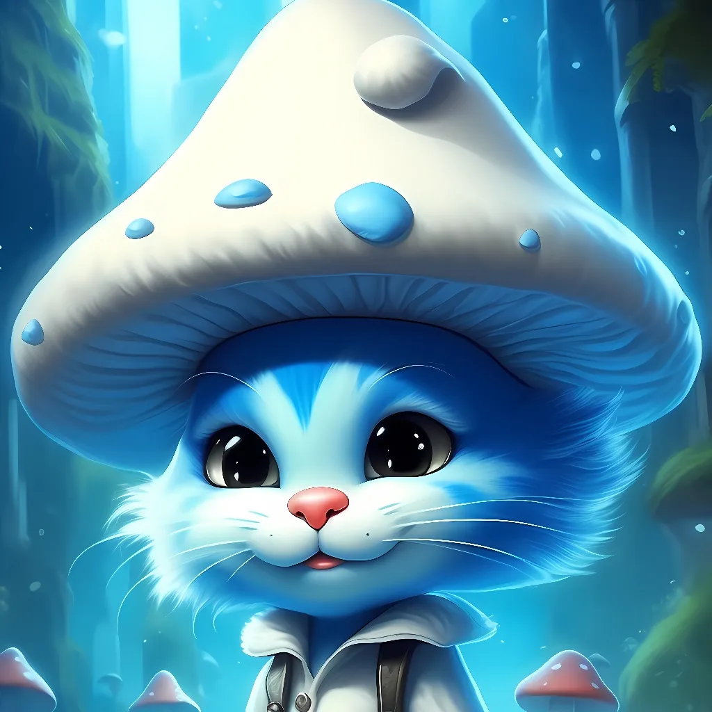 chat with ai character: smurf cat
