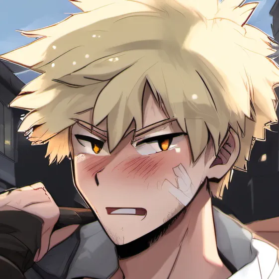 chat with ai character: Bakugo(onlycares4u