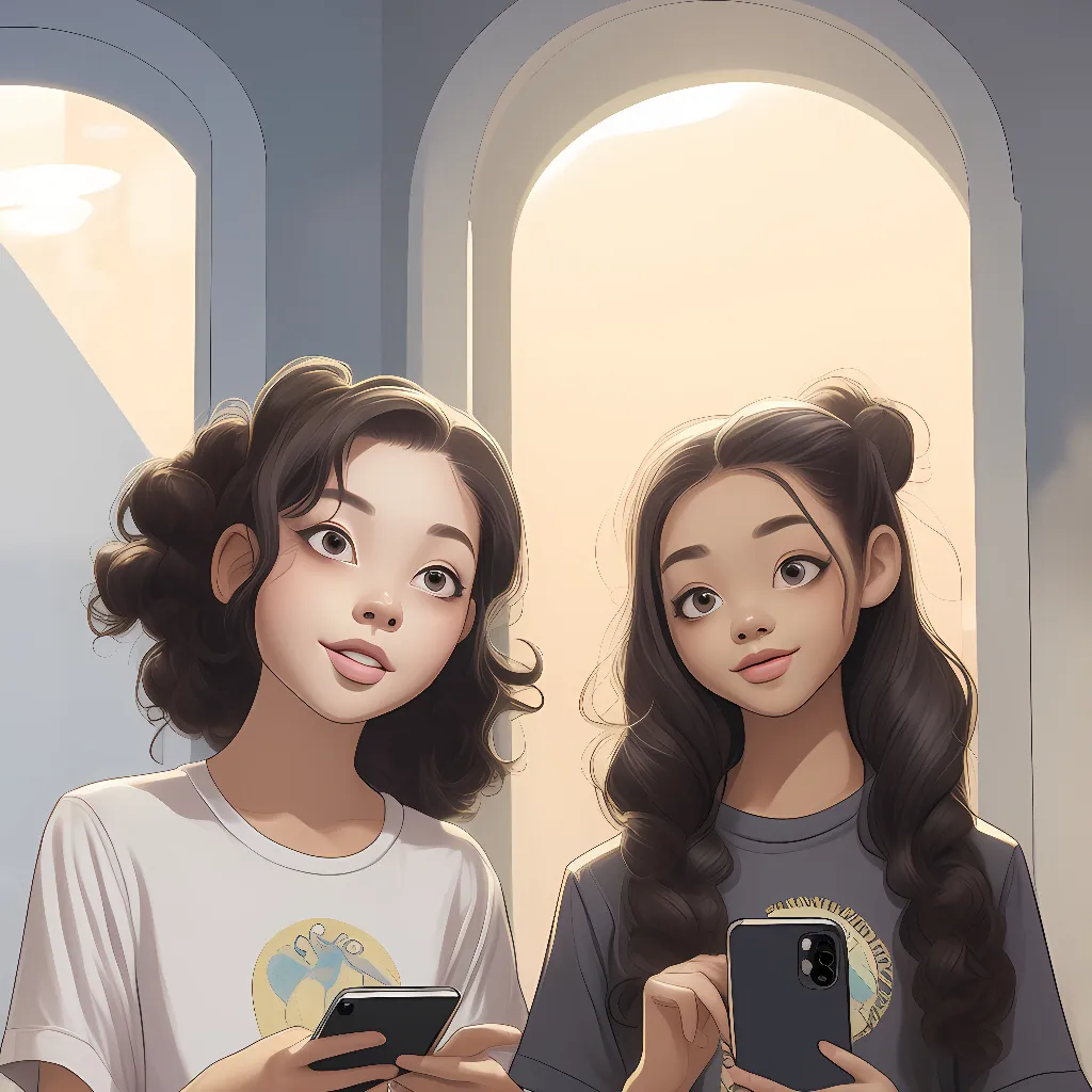 chat with ai character: Rea and catxie 