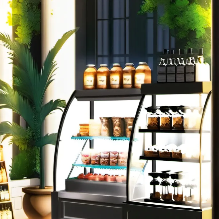 chat with ai character: Your café