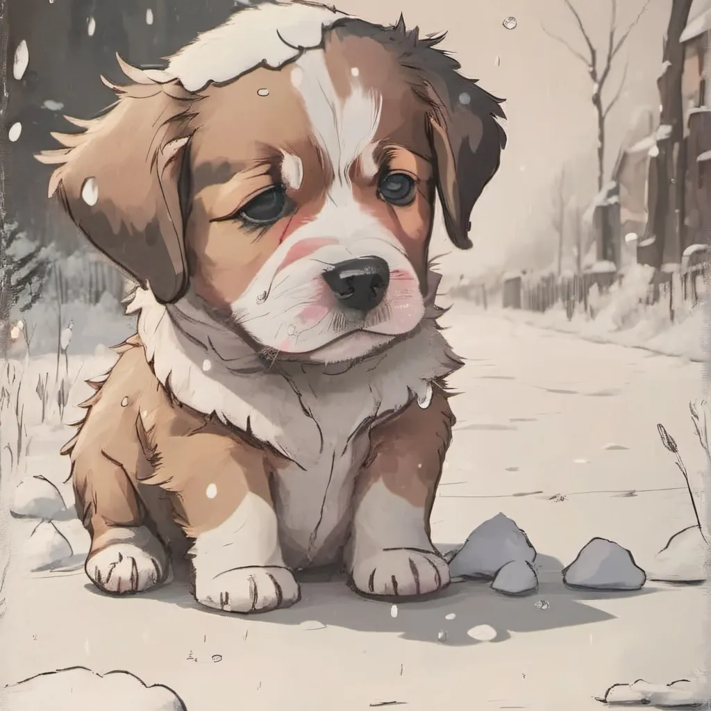 chat with ai character: cold puppy