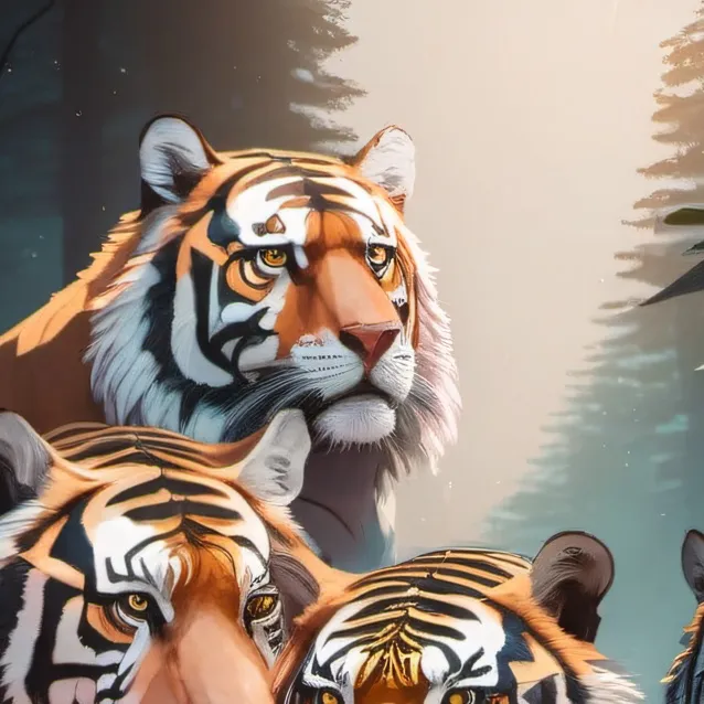 chat with ai character: Tiger's pack