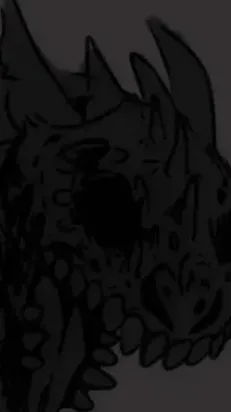 ai character: Infected Toothless background