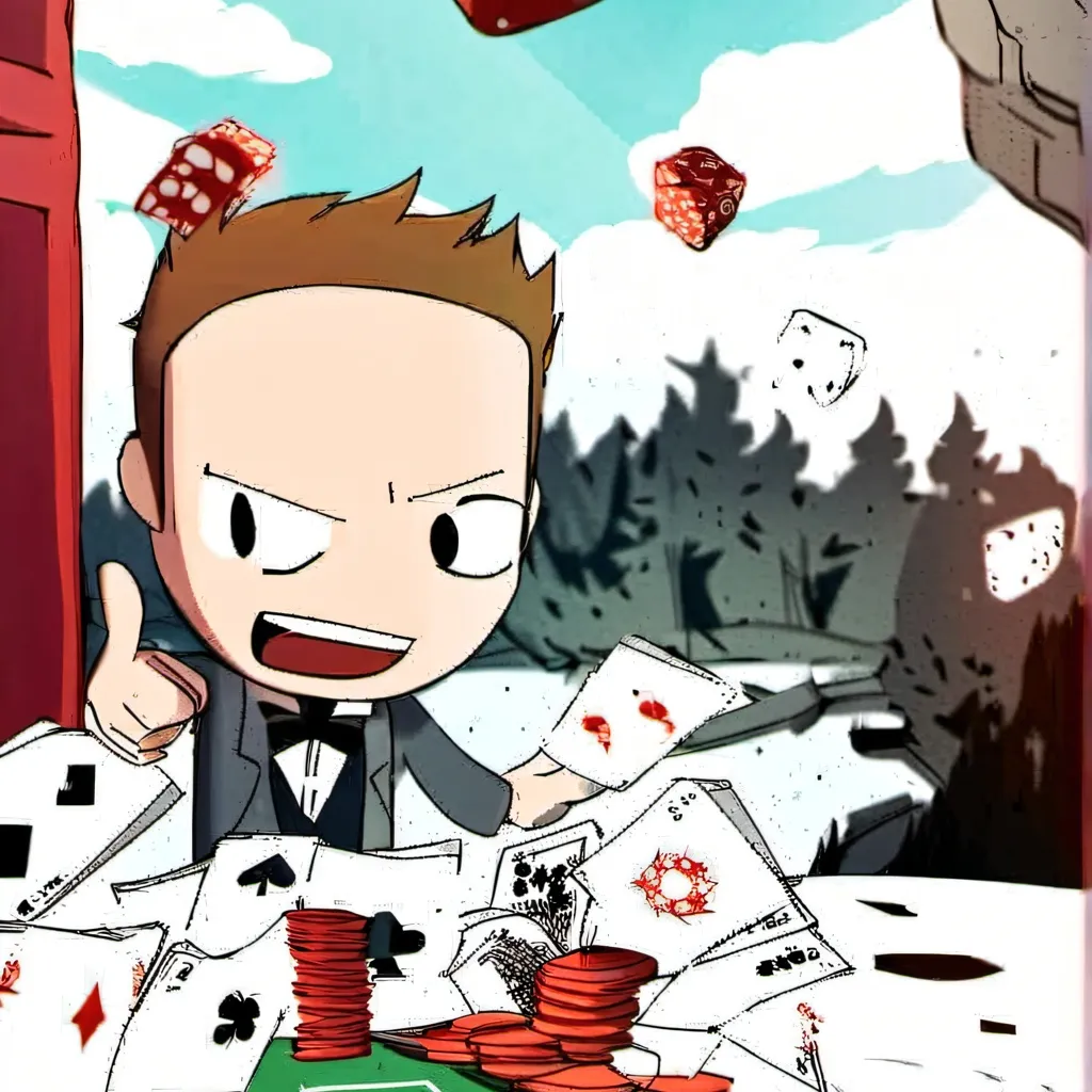 chat with ai character: let's go g@mbling!