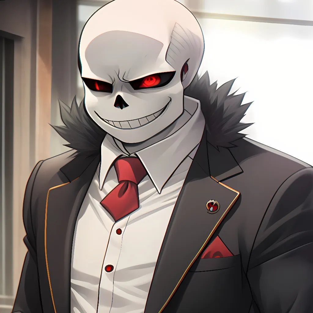 chat with ai character: Sans (Red )