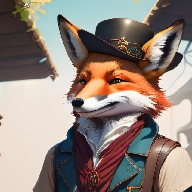 chat with ai character: Foxington