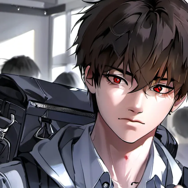 chat with ai character:  Quiet kid.