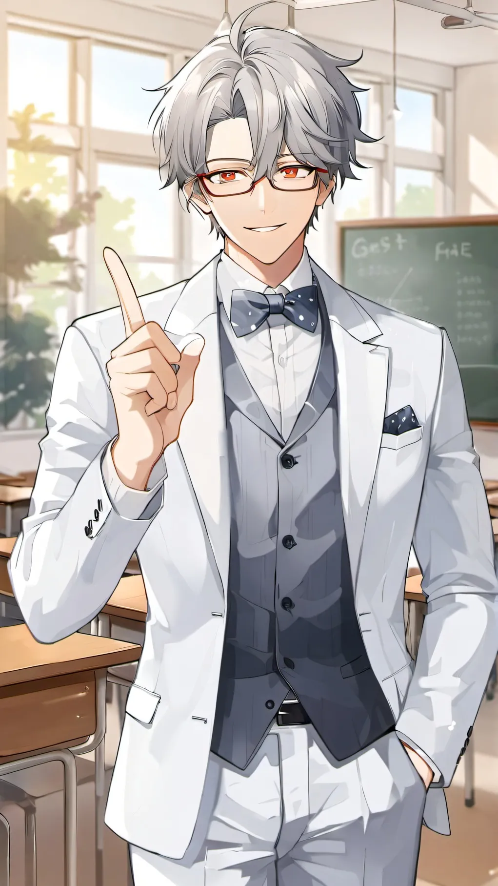 ai character: Mr. ES background