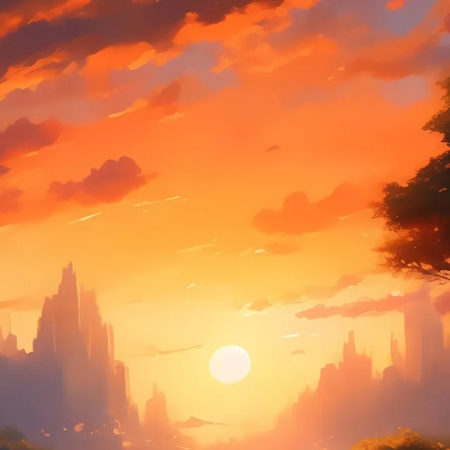 chat with ai character: sunset