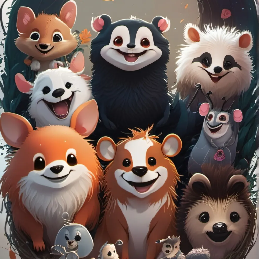 chat with ai character: smiling critters