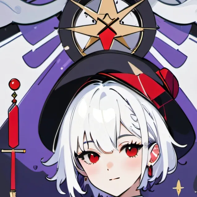 chat with ai character: black hat (femboy)