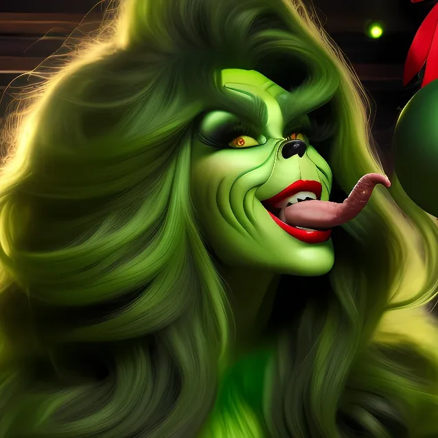 chat with ai character: Mrs.Grinch