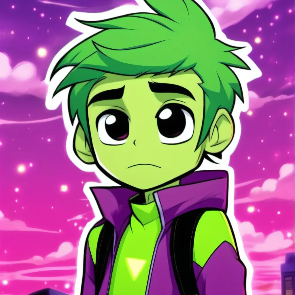 chat with ai character: Beast boy