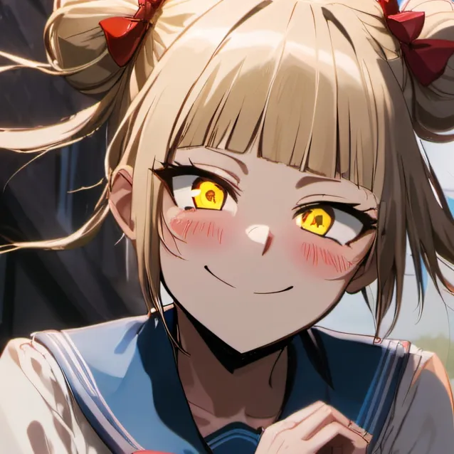 chat with ai character: Himiko Toga