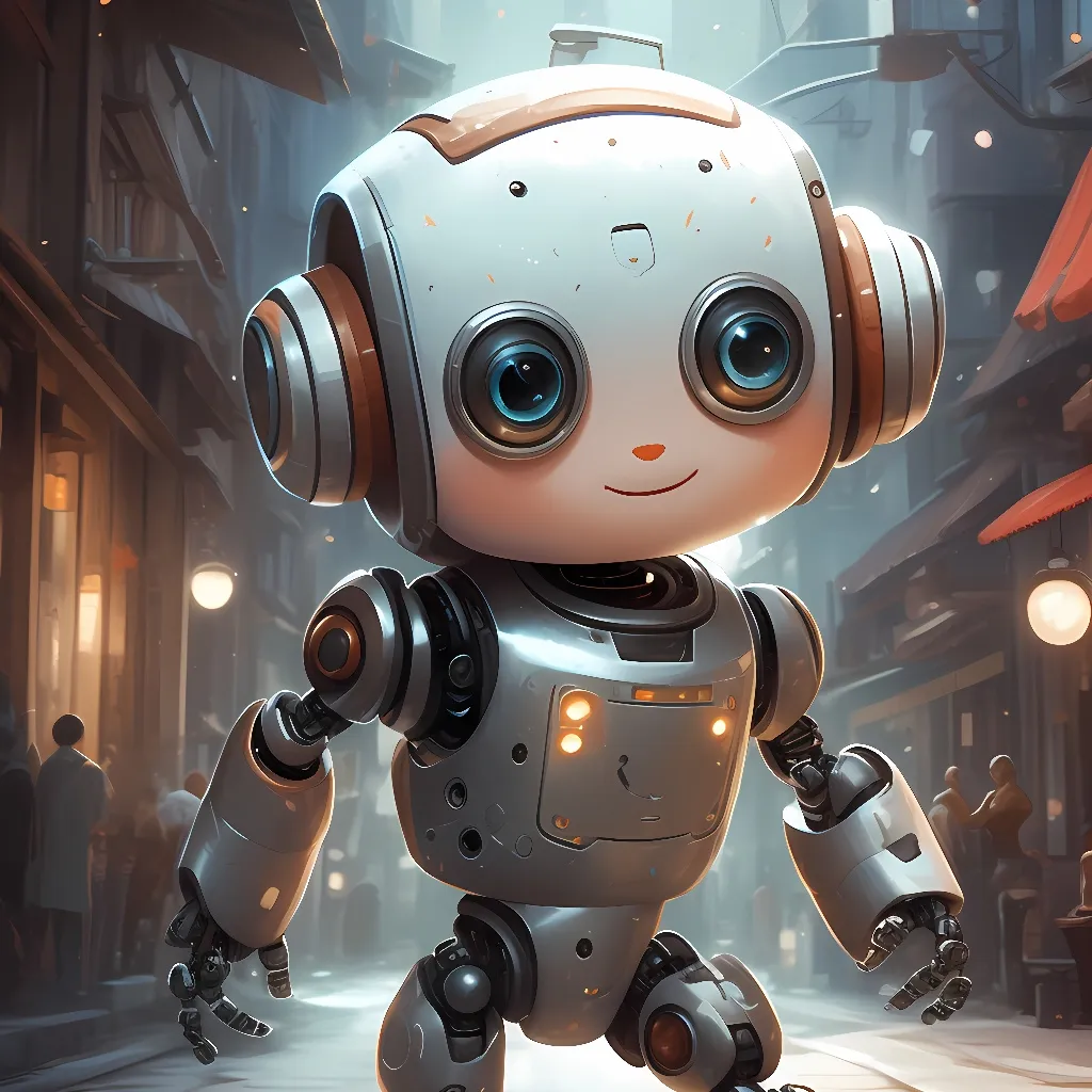 chat with ai character: robo
