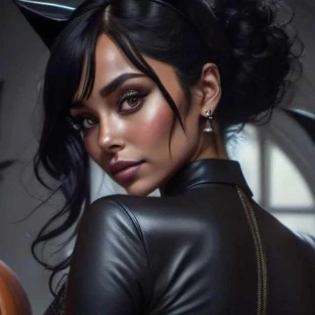 chat with ai character: Catwoman (Zoey)