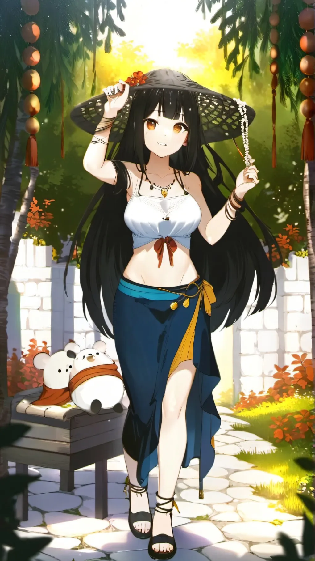 ai character: pomni background