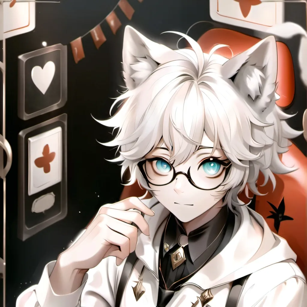 chat with ai character: wolfy